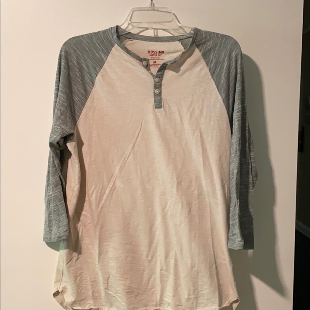Mossimo Henley 3/4 Sleeve